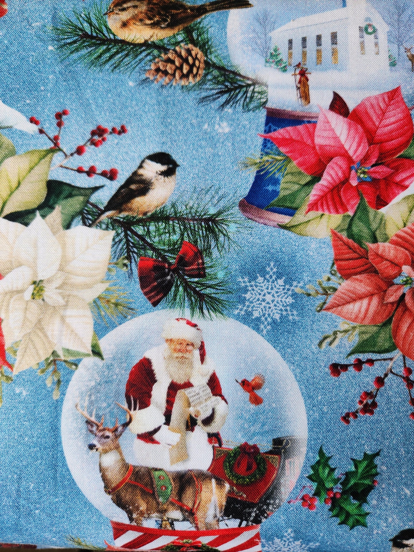 Christmas fabric - Henry Glass Believe