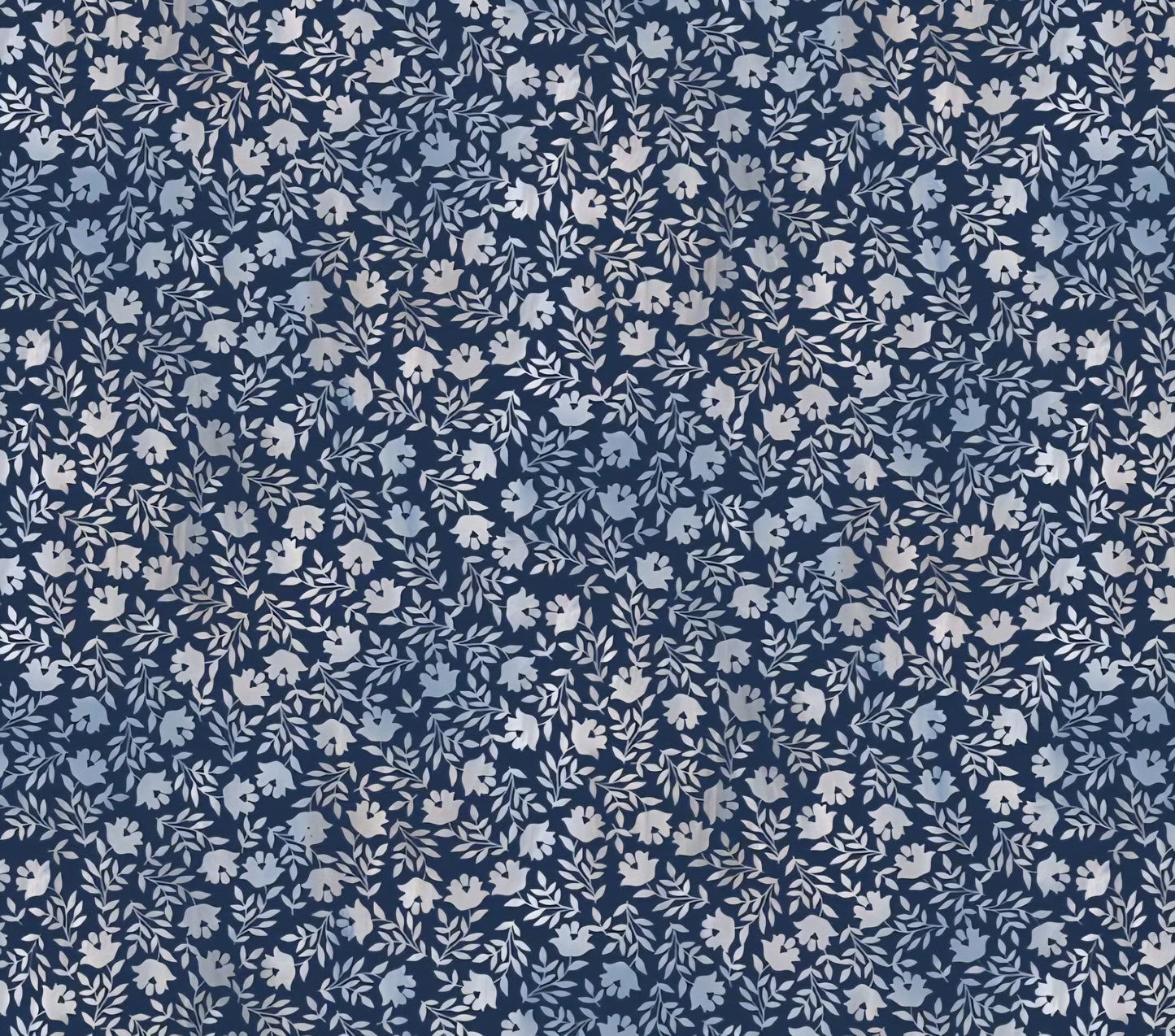 Modern Calico - Indigo - Kindly Yours by Diane Kappa for Studio E Fabrics