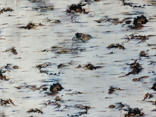 Spring Song Birch Tree Texture  CD3199, .5 m cut