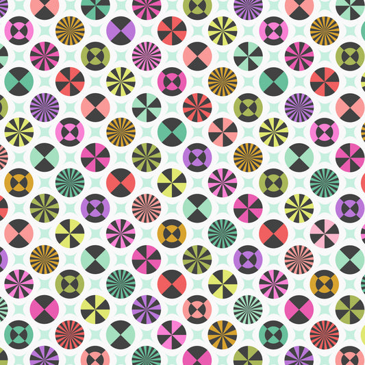 Sugarrush Taffy - Prince Charming Deja Vu Collection from Tula Pink for .5m