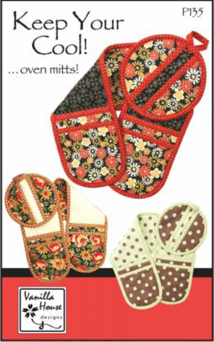 Pattern - Keep Your Cool oven mitts