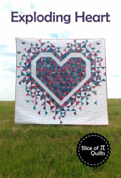 Exploding Heart Quilt Pattern