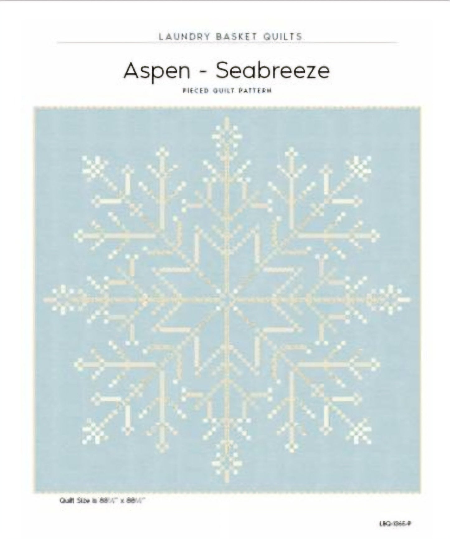 Aspen - Seabreeze quilt pattern