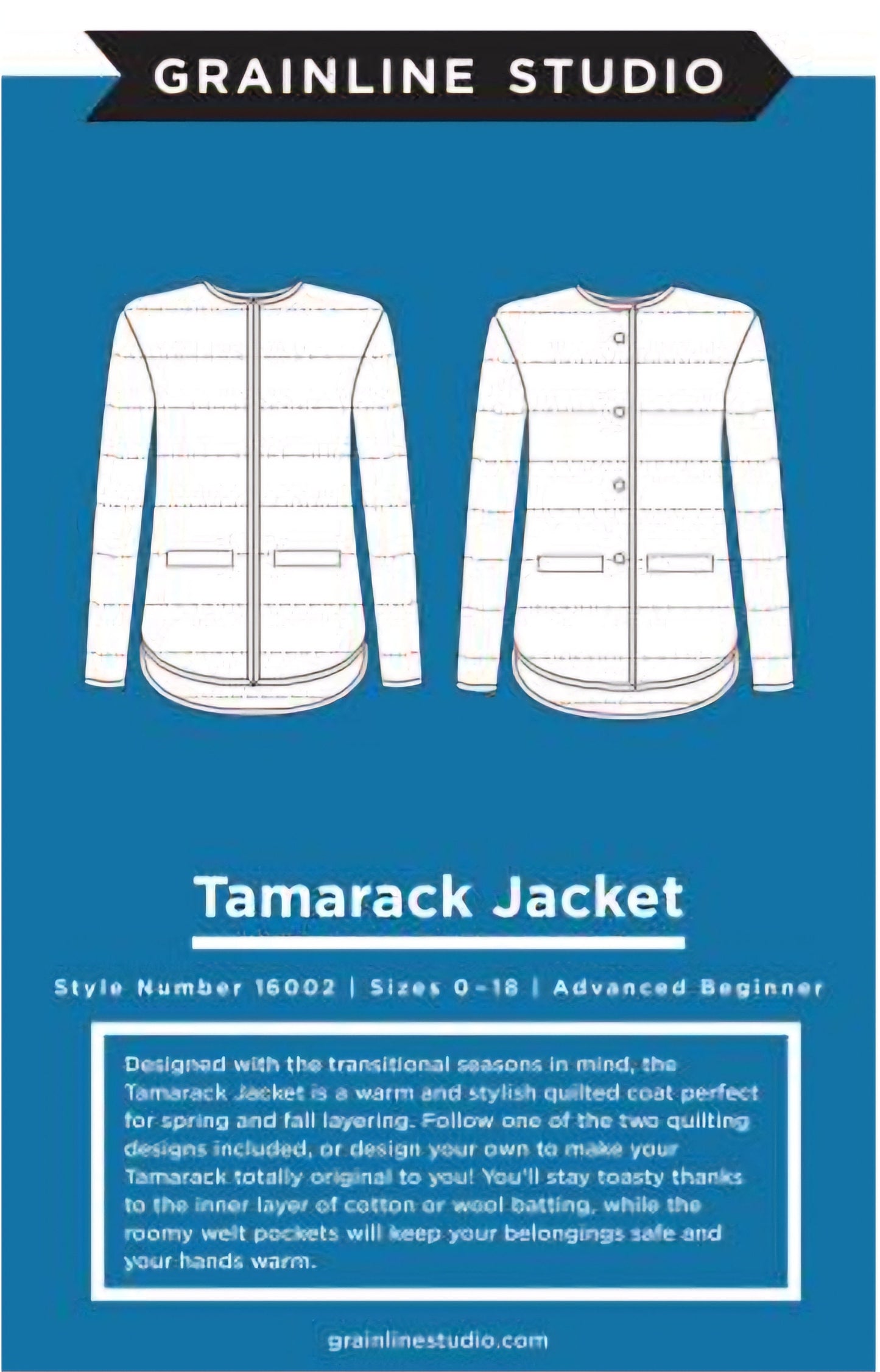 Tamarack Jacket Pattern