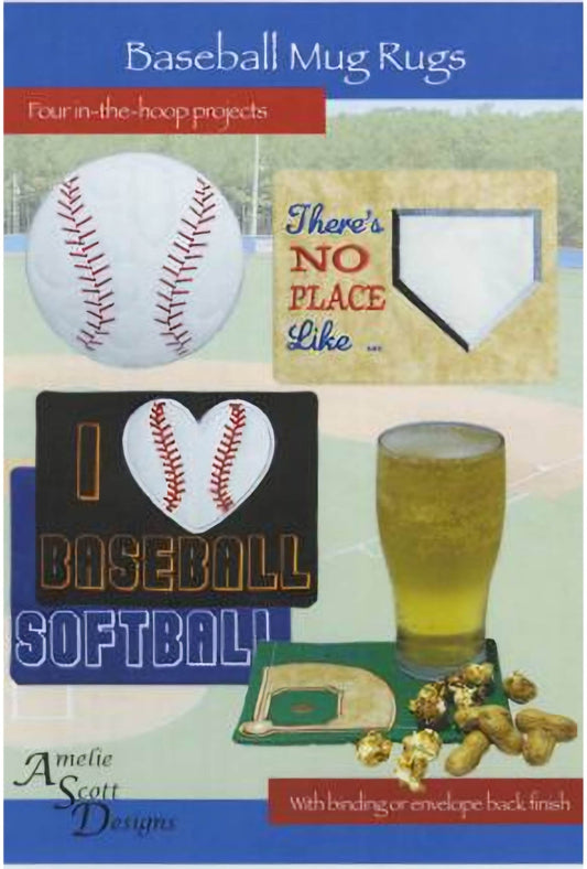 Baseball Mug Rugs Patterns