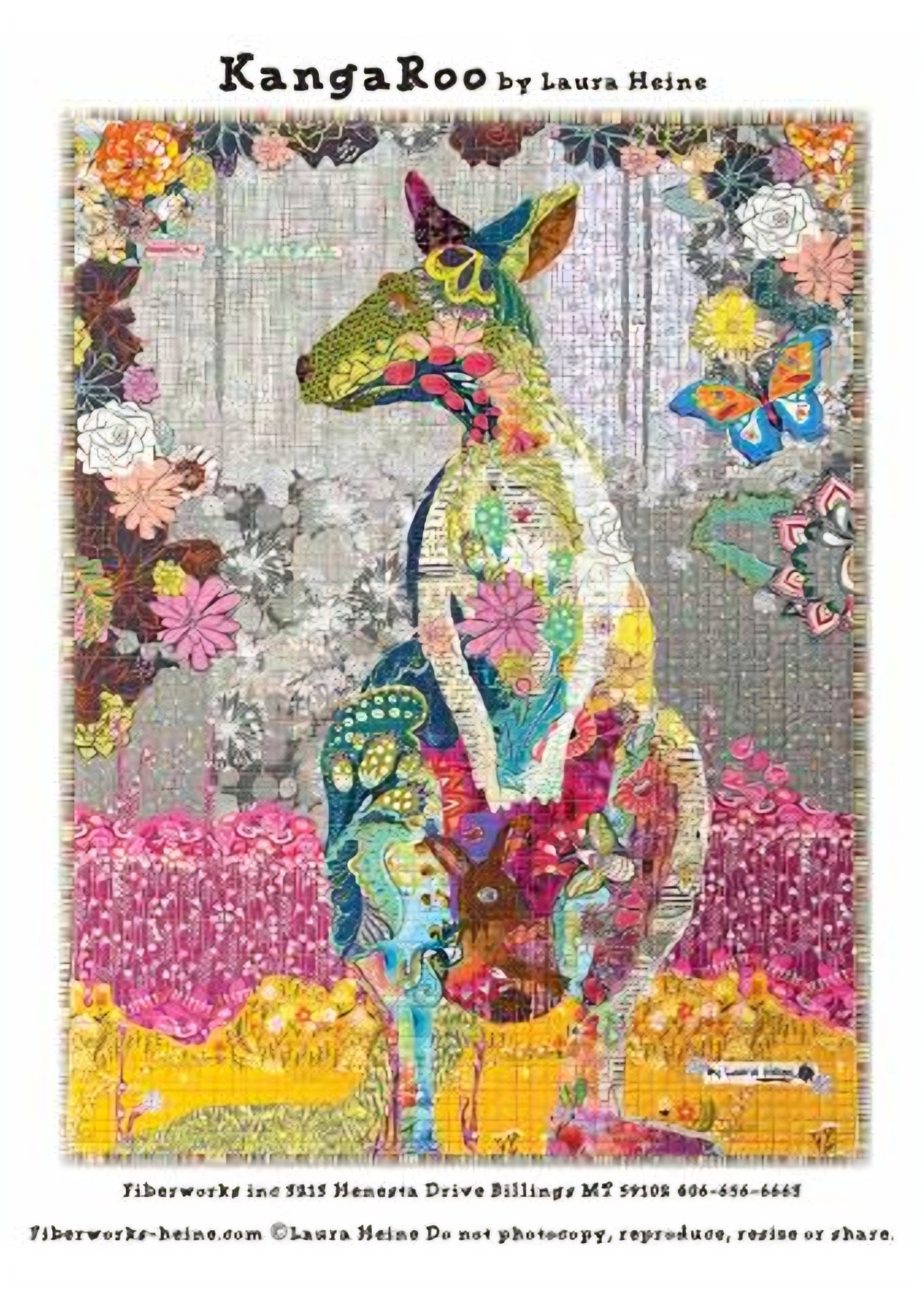 KangaRoo Collage pattern