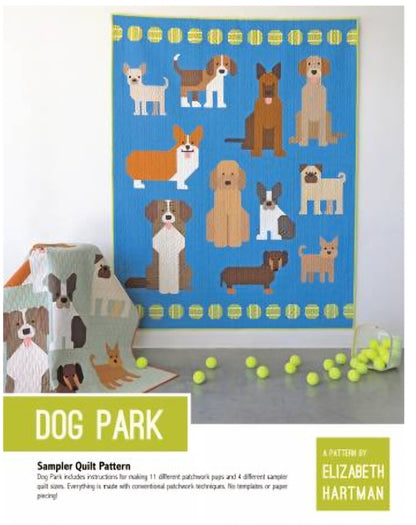 Dog Park Sampler Quilt Pattern