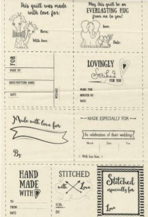 Quilt Labels