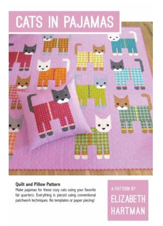 Cats in Pajamas Quilt pattern