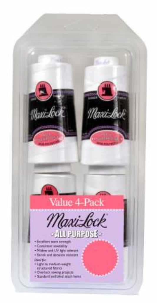 Maxi-Lock All Purpose Thread Set 4pk