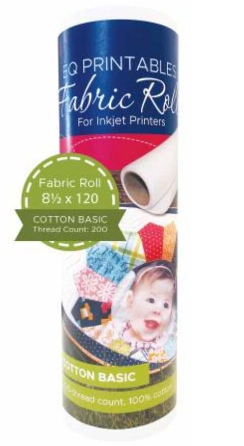 Cotton Printable Fabric Roll, 8.5" x 120"