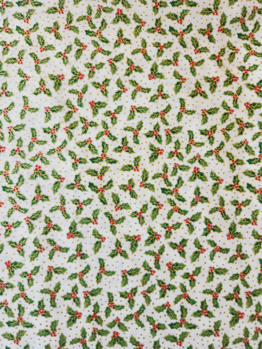 Christmas fabric - Jolly Saint Nick, Style MU, D123, Color Q